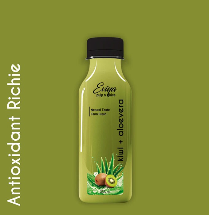 Eviya Fruit Pulp and Aloe Vera Juice Drink 8 Flavors