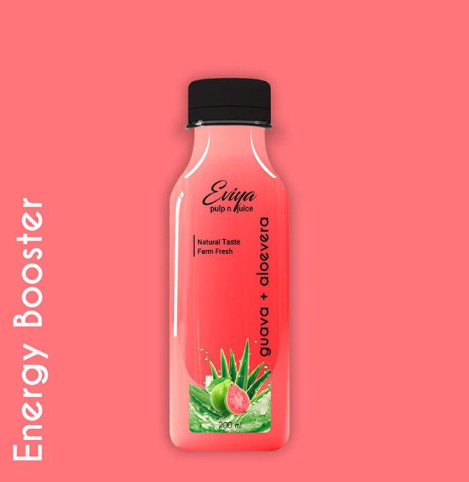 Eviya Fruit Pulp and Aloe Vera Juice Drink 8 Flavors