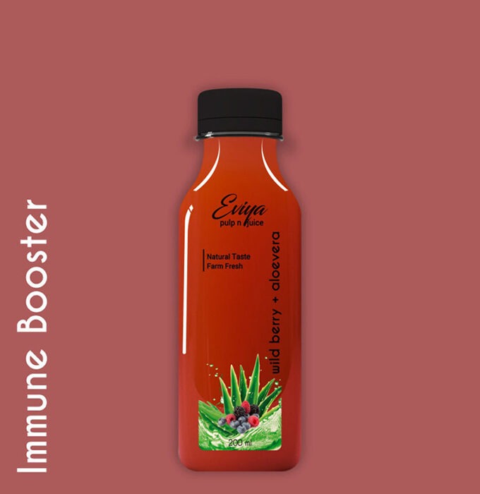 Eviya Fruit Pulp and Aloe Vera Juice Drink 8 Flavors